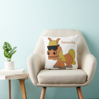 Horse Design Personalised Cushion
