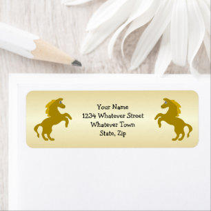 Horse Design Return Address