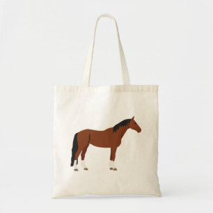 Horse Design Tote Bag