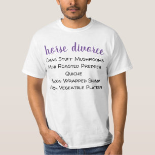 horse divorce T-Shirt