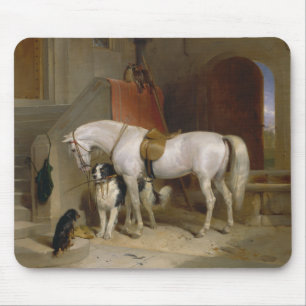 Horse dog Favourites painting art Landseer Propert Mouse Mat