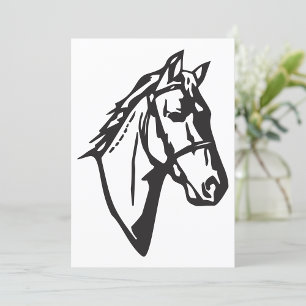 Horse Drawing Invitations