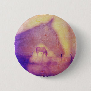 Horse Dreams by Angelandspot 6 Cm Round Badge
