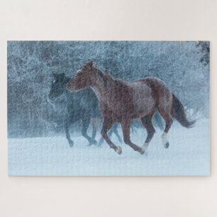 Horse Drive Jigsaw Puzzle