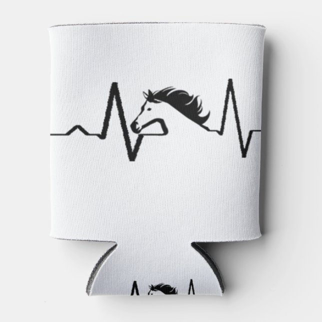 horse ECG Can Cooler (Front)