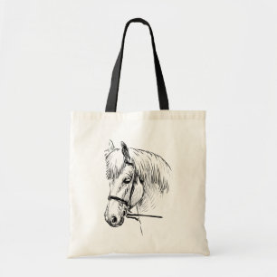 Horse Equestrian Pony Farm Rodeo Cowgirl Gift Tote Bag