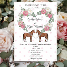 Horse Equestrian Wedding