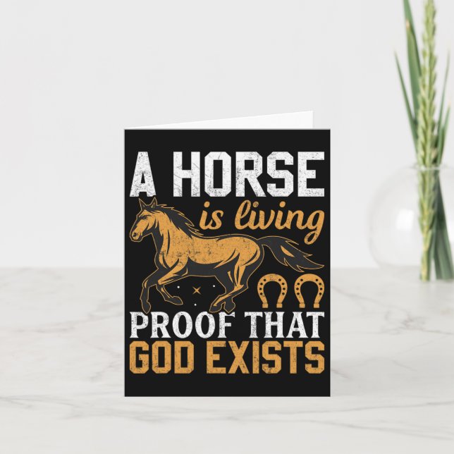 - Horse Equestrians  Card (Front)