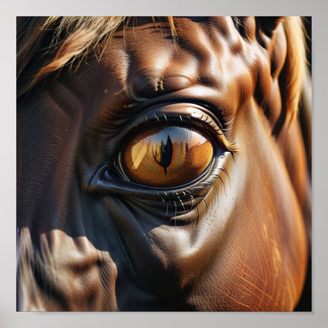 Horse Eye Poster (Front)