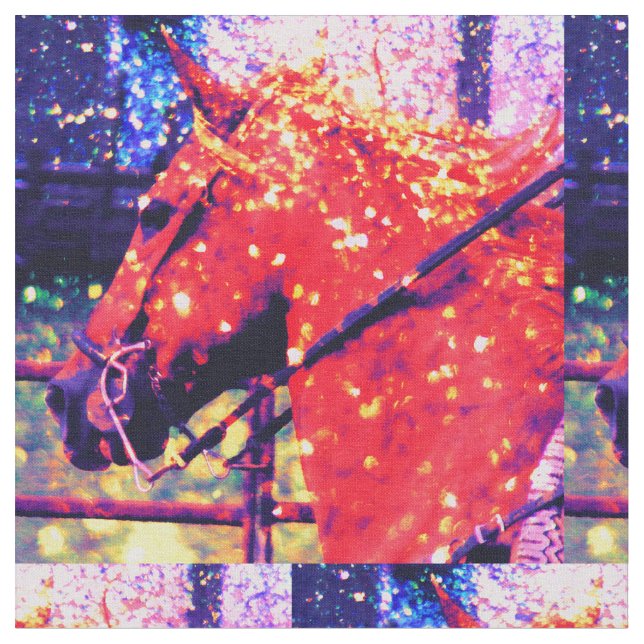 Horse Fabric (Close Up)