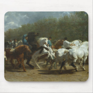 Horse Fair (Equestrian Scene) Mouse Mat