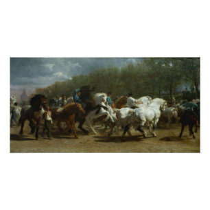 Horse Fair (Equine Art) Poster