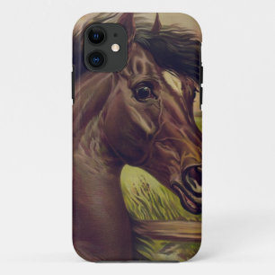 horse farm ranch ride sports western equine pet iPhone 11 case