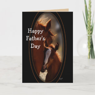 Horse Father's Day card-change to any occaion Card