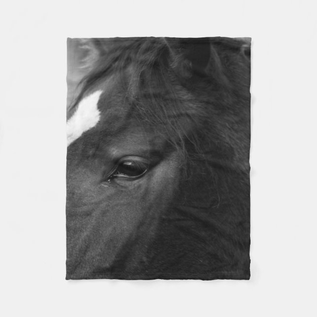 Horse fbcna fleece blanket (Front)