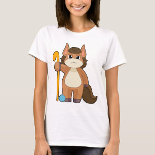 Horse Field hockey Field hockey stick T-Shirt