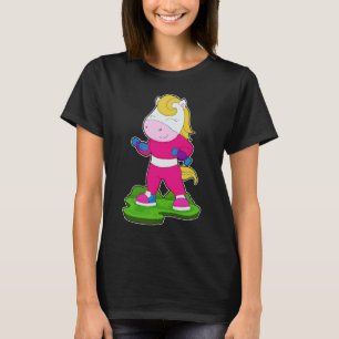Horse Fitness Dumbbell T-Shirt