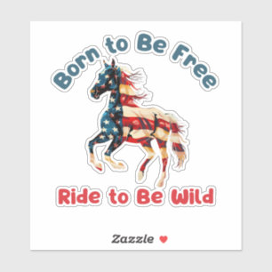 Horse Flag America