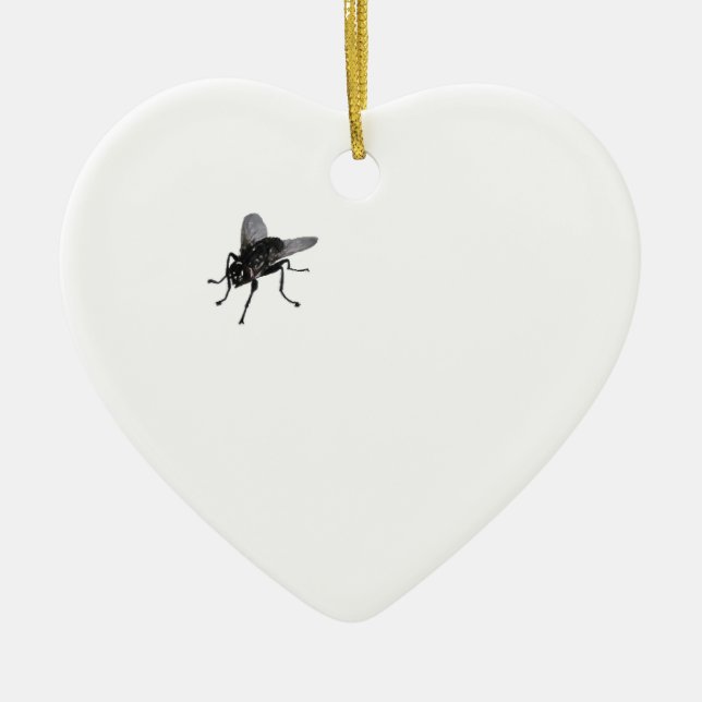 Horse fly. ceramic tree decoration (Front)