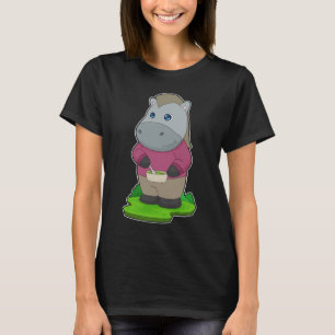 Horse Food Bowl T-Shirt