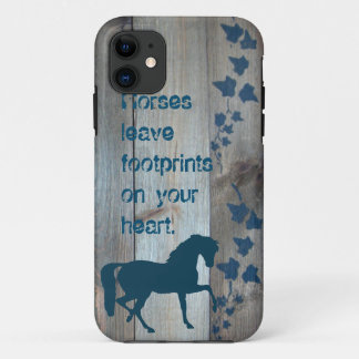 Horse Footprints iPhone 11 Case