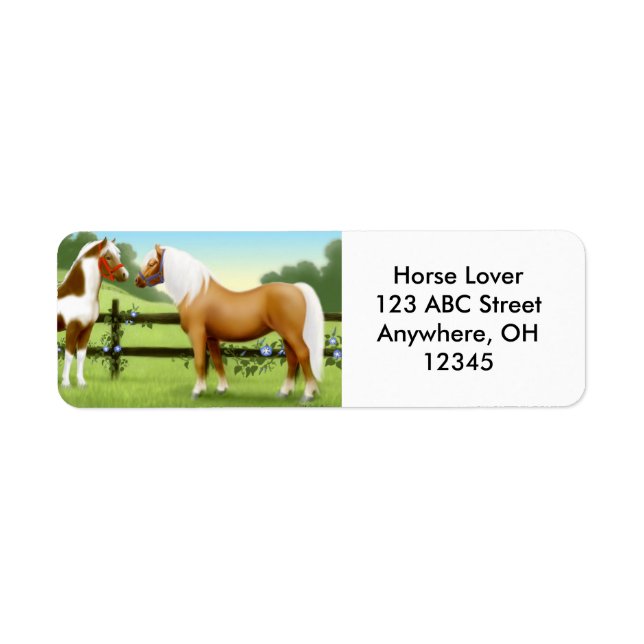 Horse Friends Label (Front)