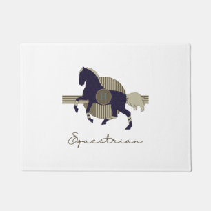 horse galop HORSES equestrian Doormat