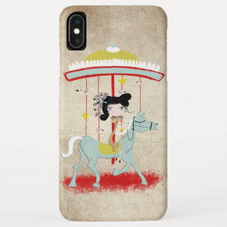 HORSE GIRL CARROUSEL iPhone XS MAX CASE