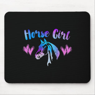 Horse Girl Gift For Horse Lover Women Teen Equestr Mouse Mat