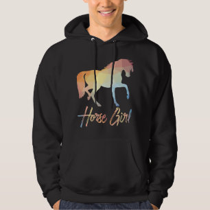 Horse Girl gifts _ Horseback Racing Riding Lover Y Hoodie