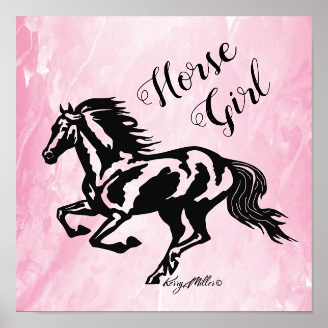 Horse Girl, Horse Poster (Front)