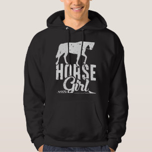 Horse Girl Horseback Riding Cowgirl Passion Hoodie