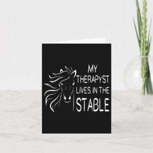 Horse Girl Horseback Riding Horsewoman Equestrian Card