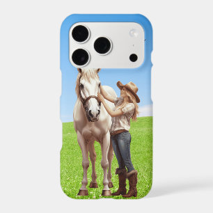 Horse Girl Horseback Riding Meadow Personalised