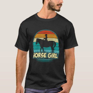 Horse Girl Horses, Animal, Ranching, Rider Horse T-Shirt