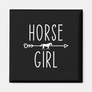 Horse Girl I Love My Horses Riding Lover Equestria Magnet