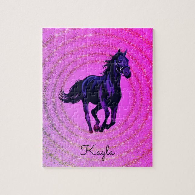 Horse Girl Jigsaw Puzzle (Vertical)