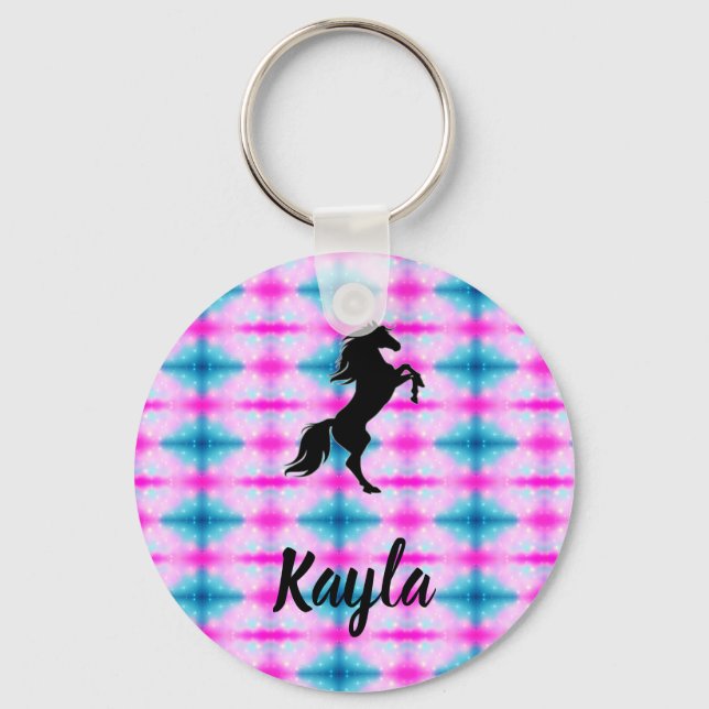 Horse Girl Key Ring (Front)