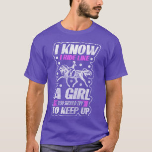 Horse Girl Riders Friendship Animals funny T-Shirt