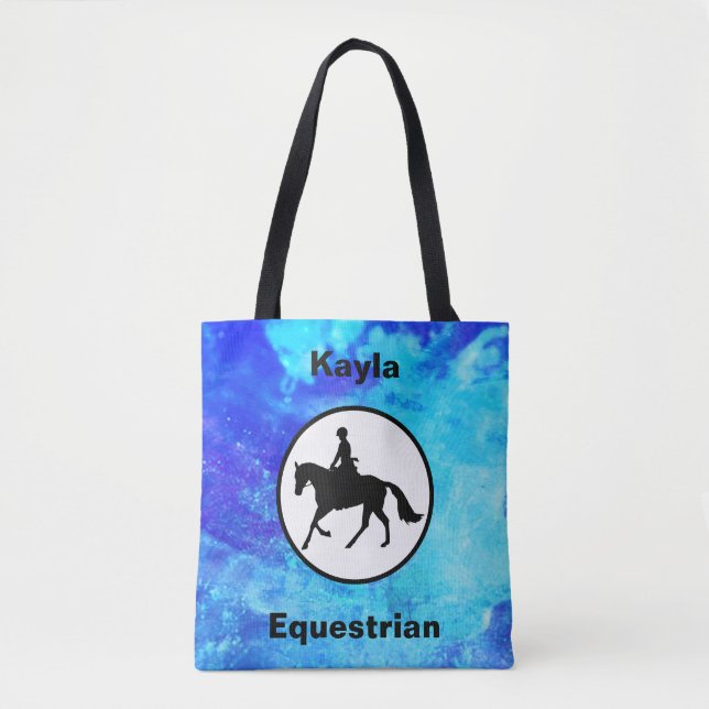 Horse Girl Tote Bag (Front)