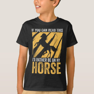 Horse Girls Horseback Riding Equestrian Horse Love T-Shirt