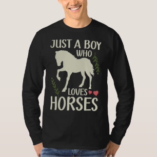 Horse Graphic For Boys And Men Horse T-Shirt
