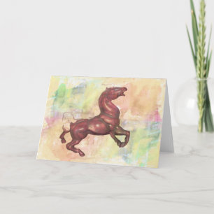 Horse Greeting Card