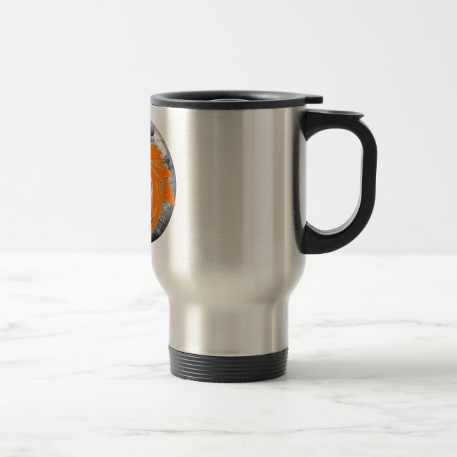 HORSE  Grey/Blue 18 oz Stein (Right)