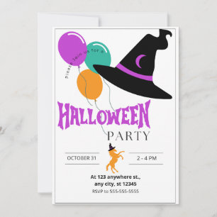 Horse Halloween Party Invitation