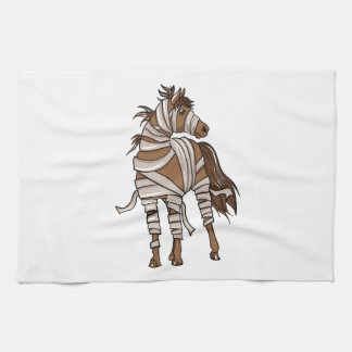 Horse Halloween  Tea Towel