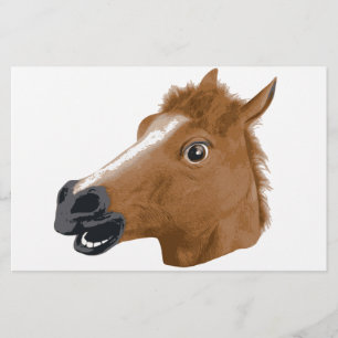Horse Head Creepy Mask