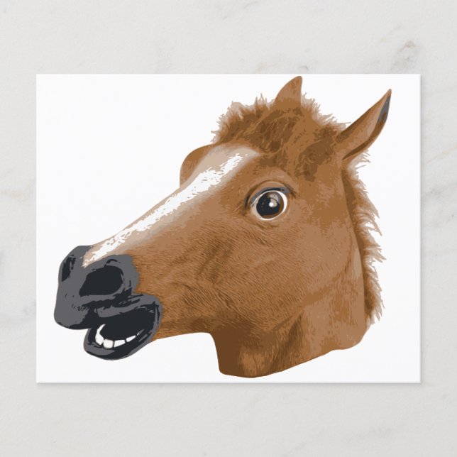 Horse Head Creepy Mask (Front)