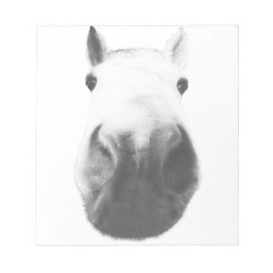 Horse head notepad