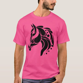 Horse Head Portrait Ponyattoo family T-Shirt